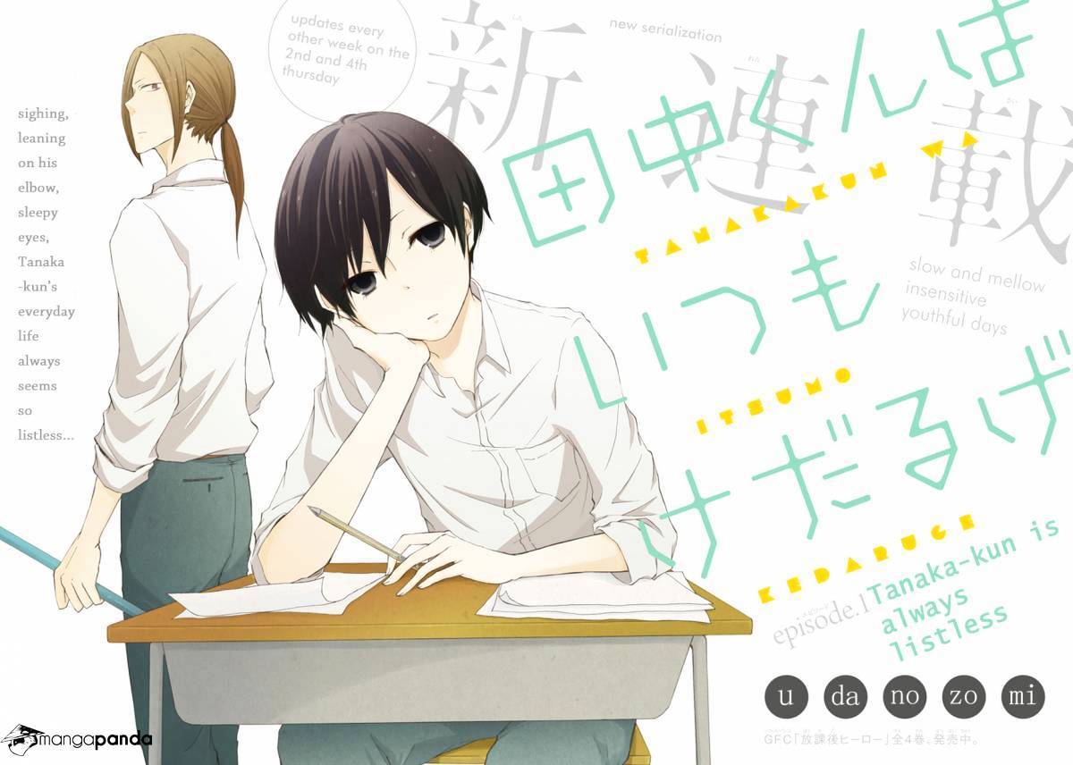 Tanaka Kun Wa Itsumo Kedaruge (2016) Tanaka Kun Wa Itsumo Kedaruge (2016)